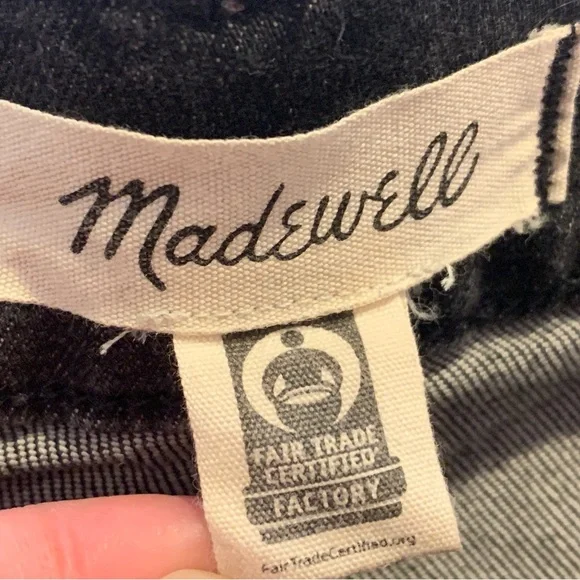 Madewell The Perfect Vintage Crop Jean Cropped Ankle Jeans Lunar Wash 27 $128.00 - Picture 6 of 12